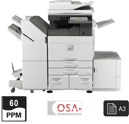 black white a3 copier printer oofice 6050 sharp