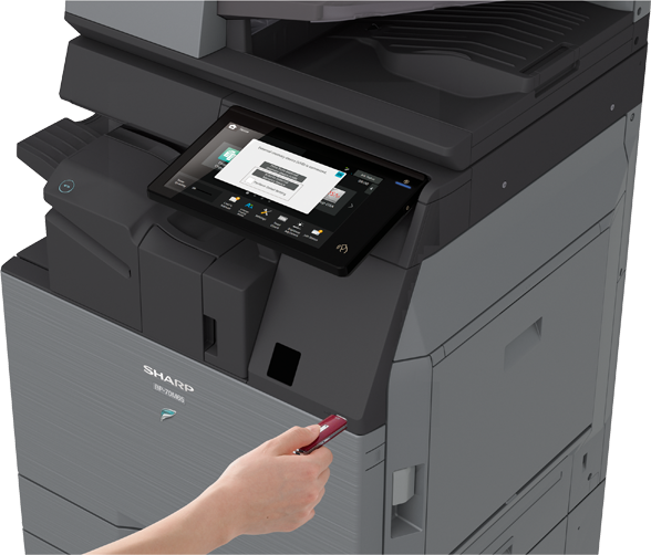Sharp black gray copier printer photocopyier MFP