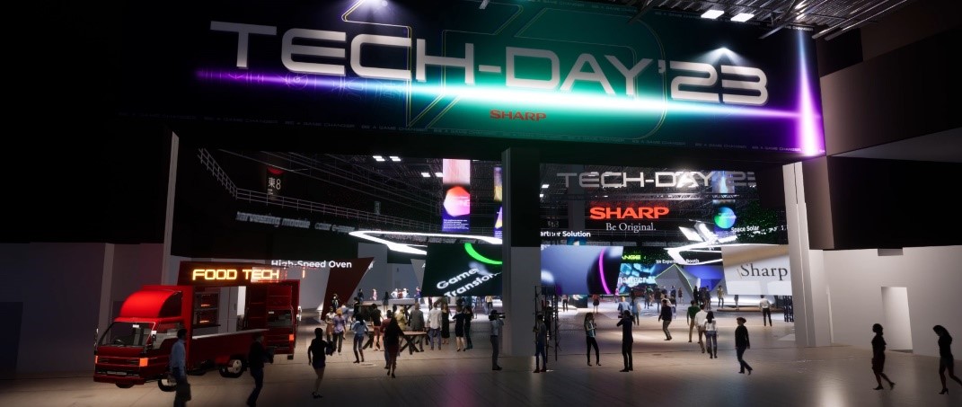 SHARP TECT DAY event exhibition