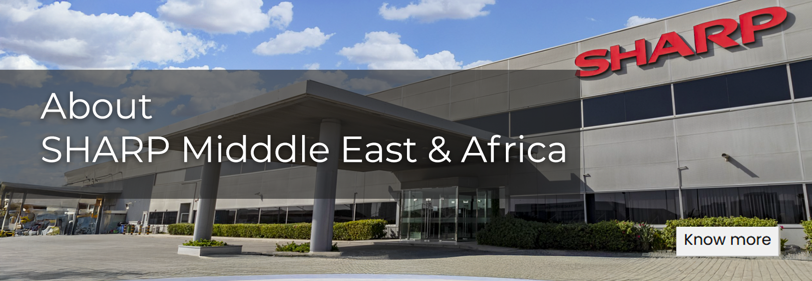 SHARP Middle East & Africa | Based in UAE office